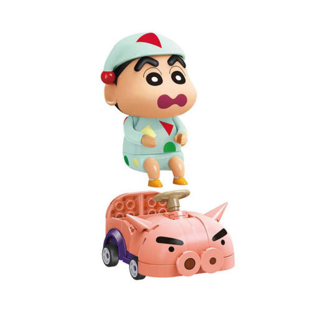 Keeppley Shinchan’s Piggy Car Crayon Shinchan