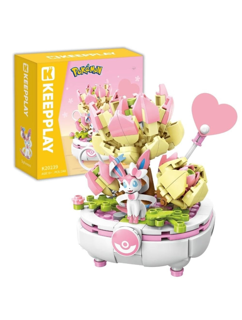 Keeppley Sylveon Themed Potted Plant Pokémon