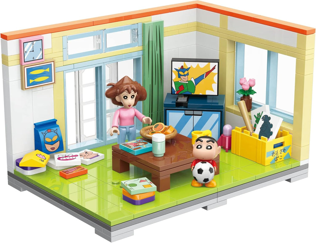 Keeppley The Living Room Of Shinchan’s Family Crayon Shinchan