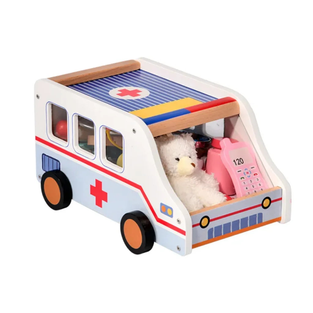 Kids Wooden Doctor Toy Set