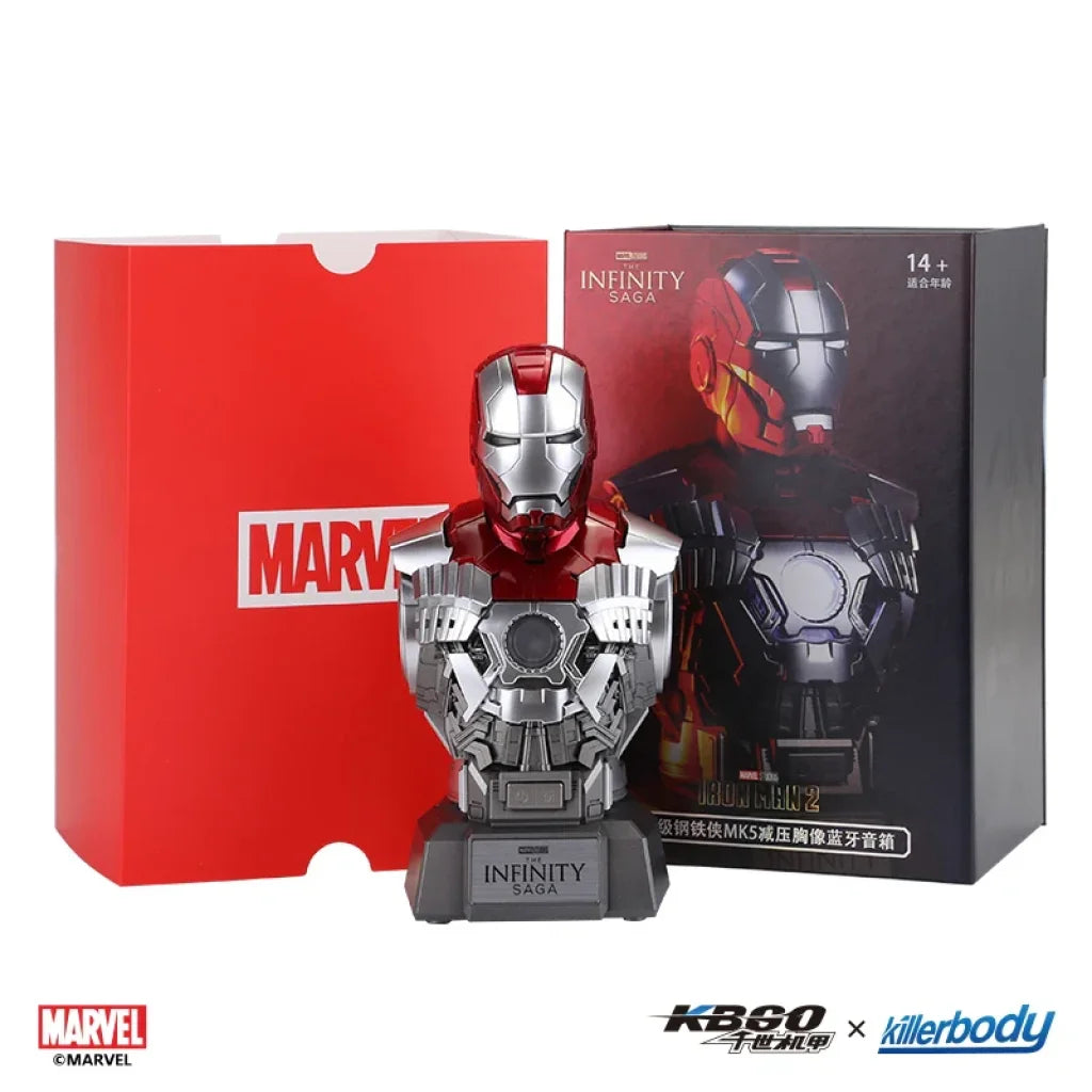 Killerbody Mk5 Pressure-relief Bust Bluetooth Speaker - Red / 18cm / USB|China Mainland