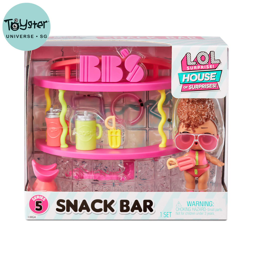 L.o.l. Surprise! O.m.g. House Of Surprises Snack Bar Playset