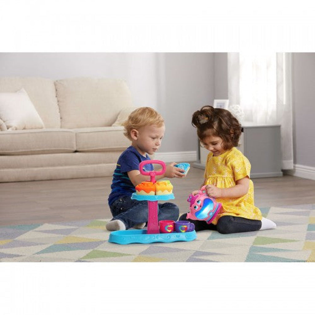 LeapFrog New Musical Rainbow Tea Party (With Cake Stand) - LeapFrog