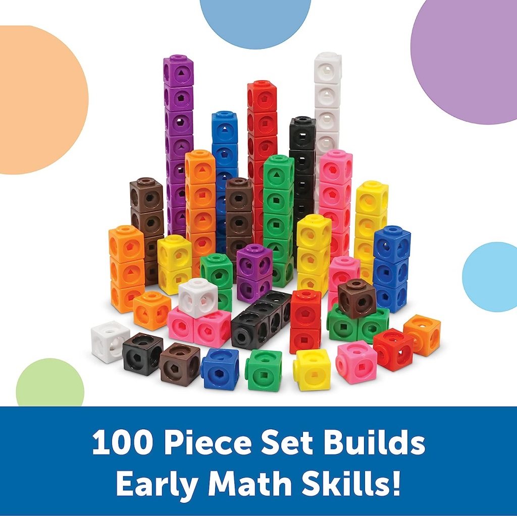 Learning Resources Mathlink Cubes (Set Of 100)