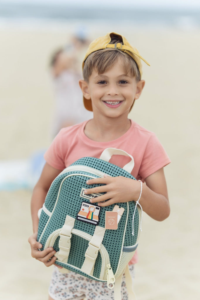 Light + Nine Little Starter Backpack Bistro Green - Light + Nine