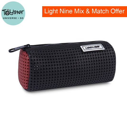Light + Nine Pencil Pouch Scarlet Red - Light + Nine