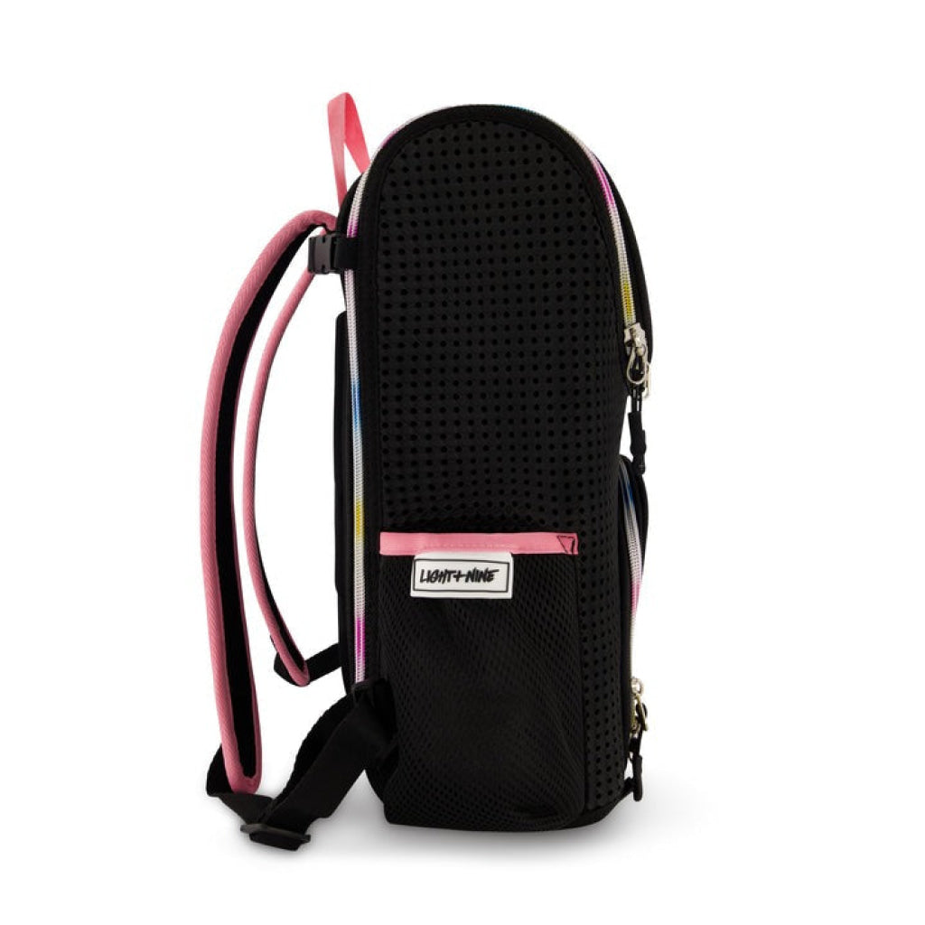 Light + Nine Student Ergonomic Backpack Rainbow Pink - Light + Nine