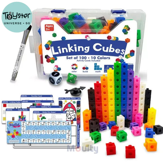 Linking Math Cubes With Activity Cards