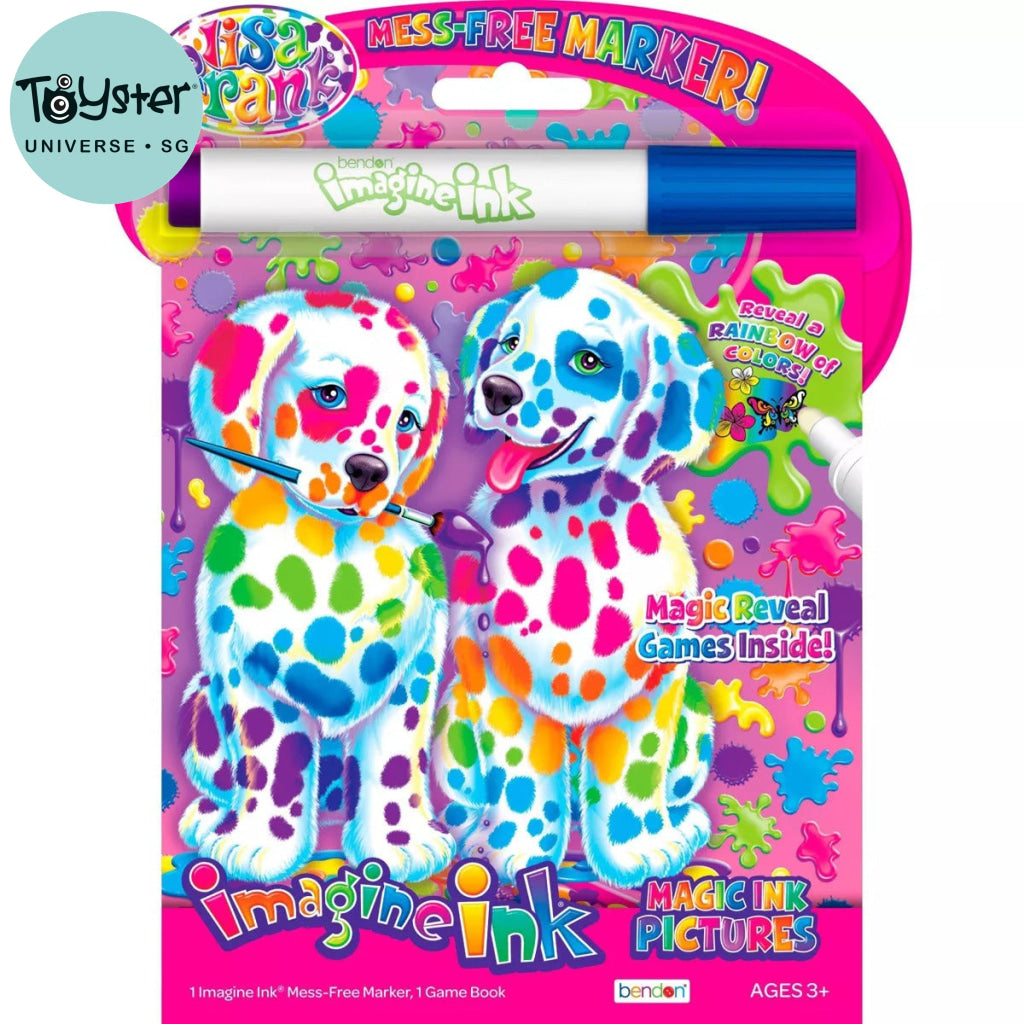 Lisa Frank Imagine Ink Magic Ink Pictures Book - Inkredibles