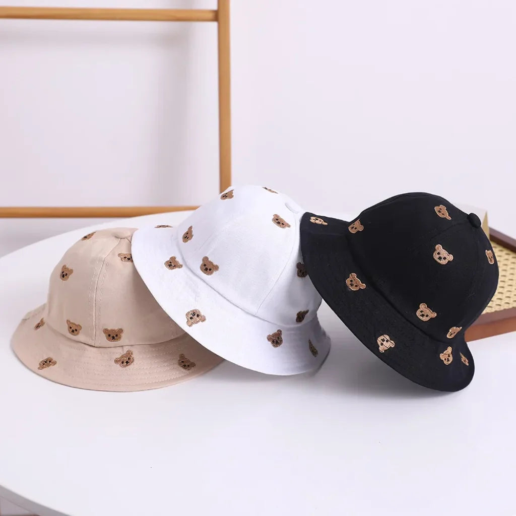 Little Bear Baby Cap Embroidery