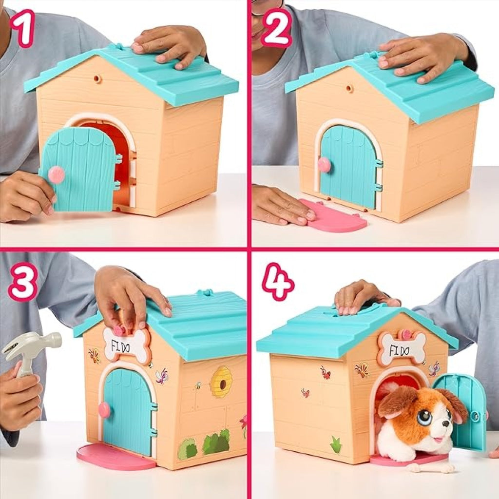Little Live Pet My Puppy’s Home Mini Playset - Orange Pets