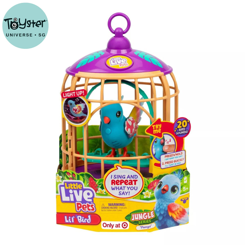 Little Live Pets Lil’ Bird & Cage - Pango
