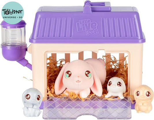 Little Live Pets Mama Surprise Series 4 Mini Playset - Bunny - Little Live Pets