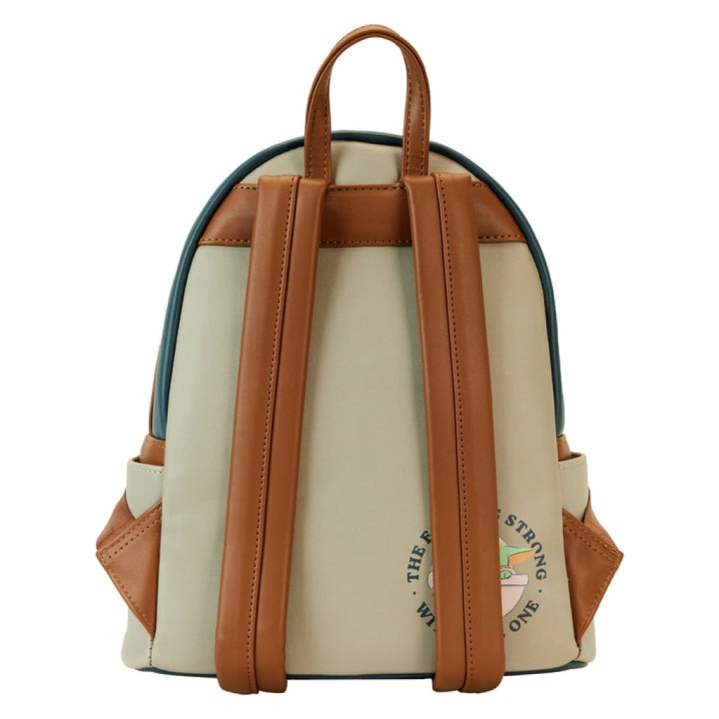 Loungefly Mandalorian Ahsoka Holding Grogu Mini Backpack - Loungefly