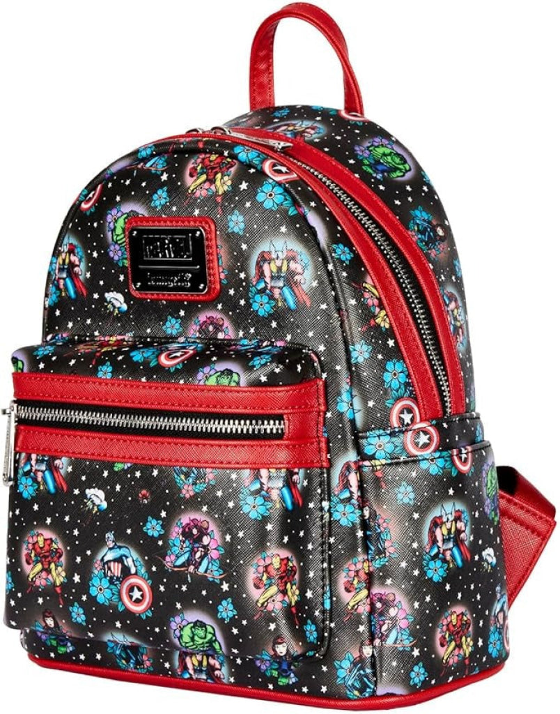 Loungefly Marvel Avengers Tattoo Mini Backpack - Loungefly