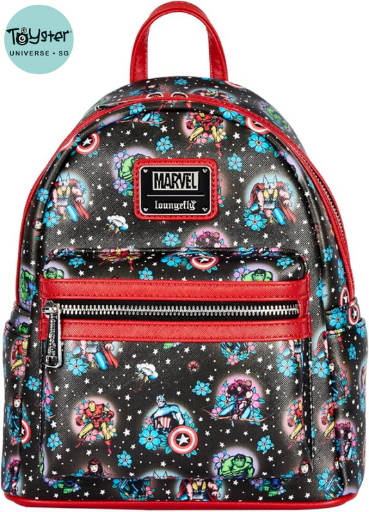 Loungefly Marvel Avengers Tattoo Mini Backpack - Loungefly