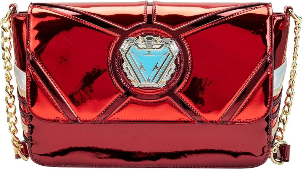 Loungefly Marvel Iron Man 15th Anniversary Cosplay Crossbody Bag - Loungefly