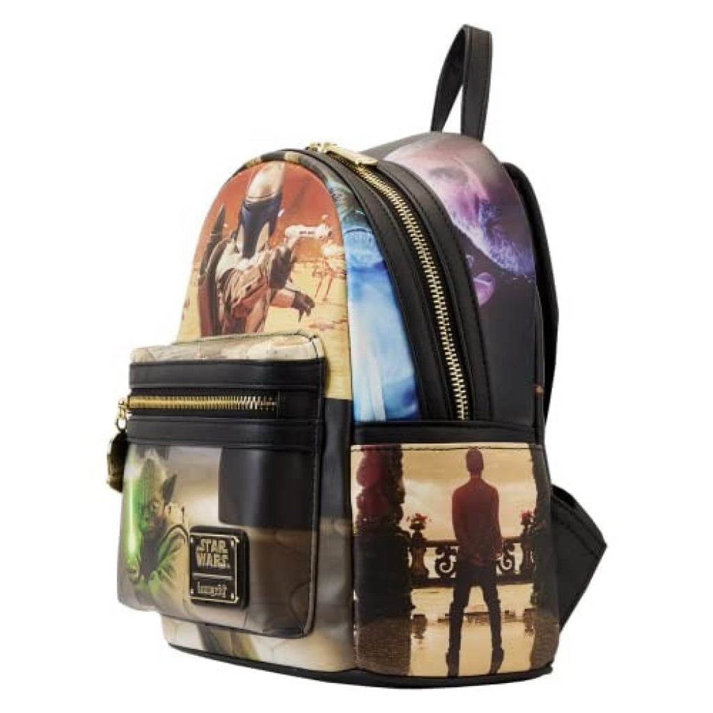 Loungefly Star Wars Episode Two Attack Of The Clones Scene Mini Backpack - Loungefly