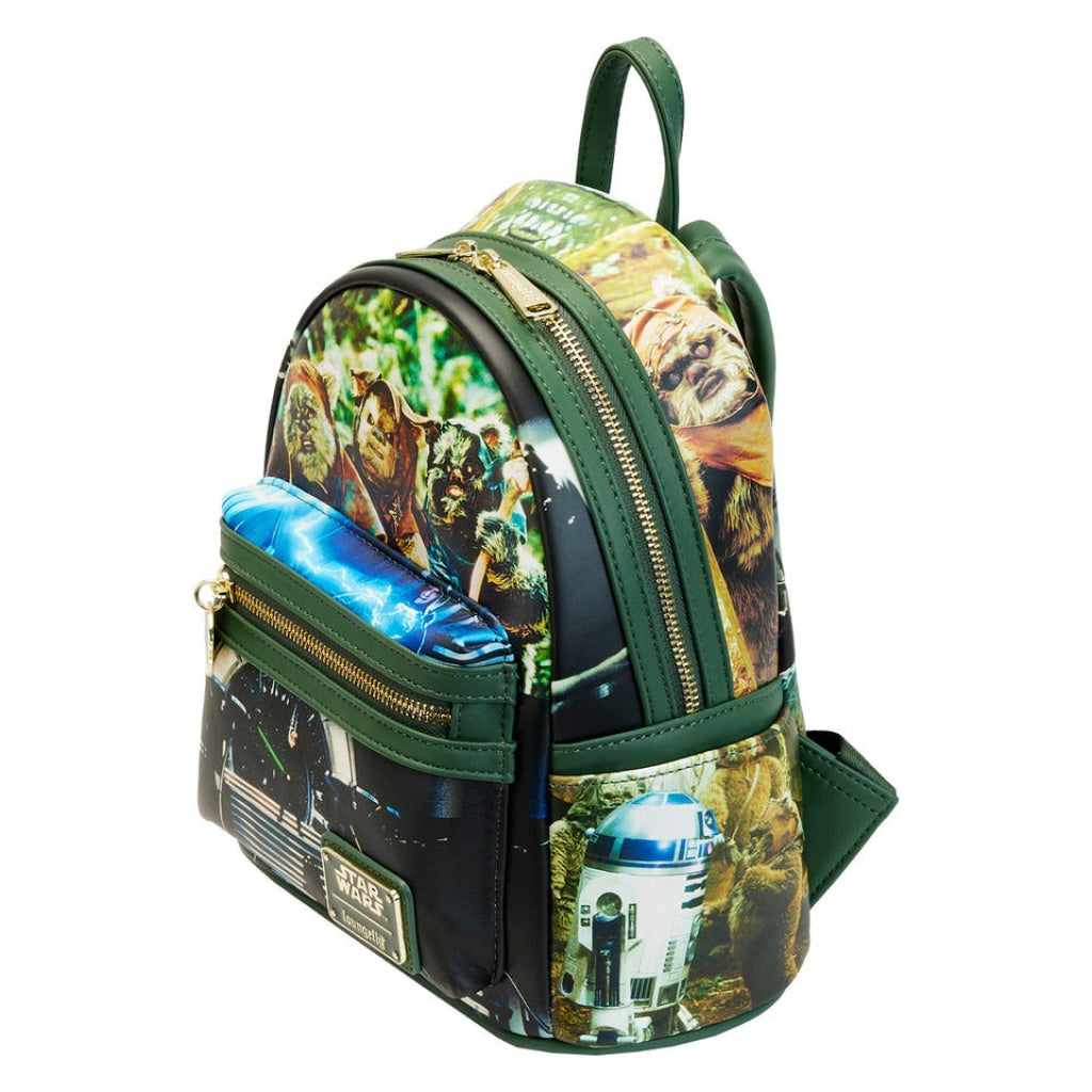 Loungefly Star Wars Return Of The Jedi Movie Scenes Mini Backpack - Loungefly