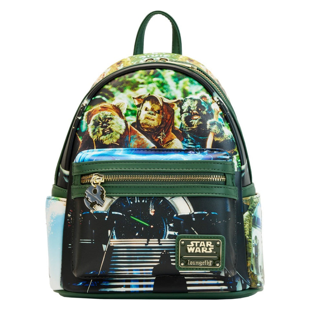 Loungefly Star Wars Return Of The Jedi Movie Scenes Mini Backpack - Loungefly