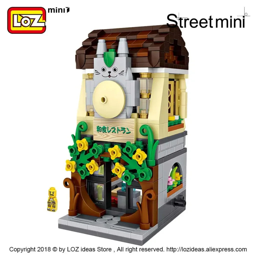 Loz Mini Block Street City 3D Building Blocks House Cartoon Shop