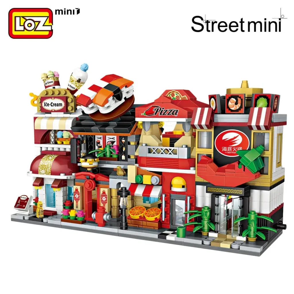 Loz Mini Blocks Building City Series Street