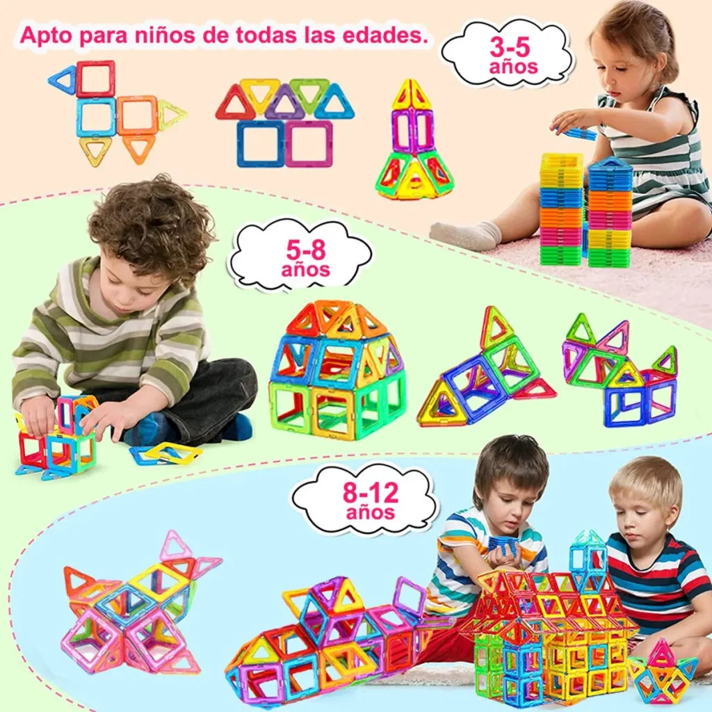 Magnetic Building Blocks Big And Mini Size
