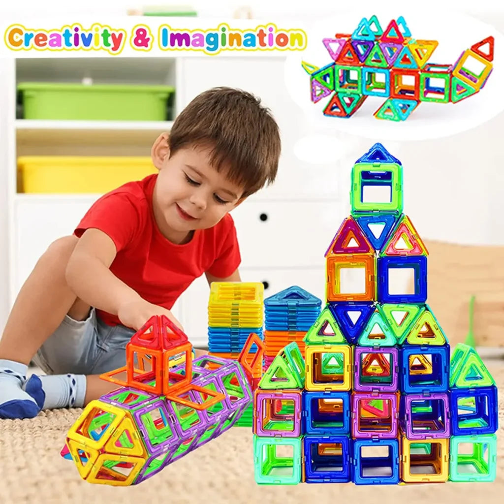 Magnetic Building Blocks Big And Mini Size