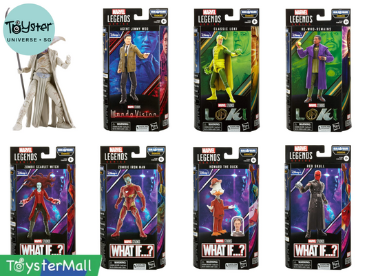 Marvel Legends Disney Plus Wave 4 Complete Set Of 7 (Khonshu Baf)