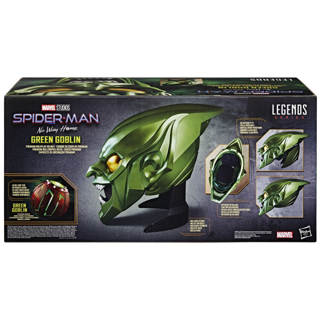 Marvel Legends Series: Green Goblin Roleplay Helmet (Spider-Man: No Way Home) - Marvel