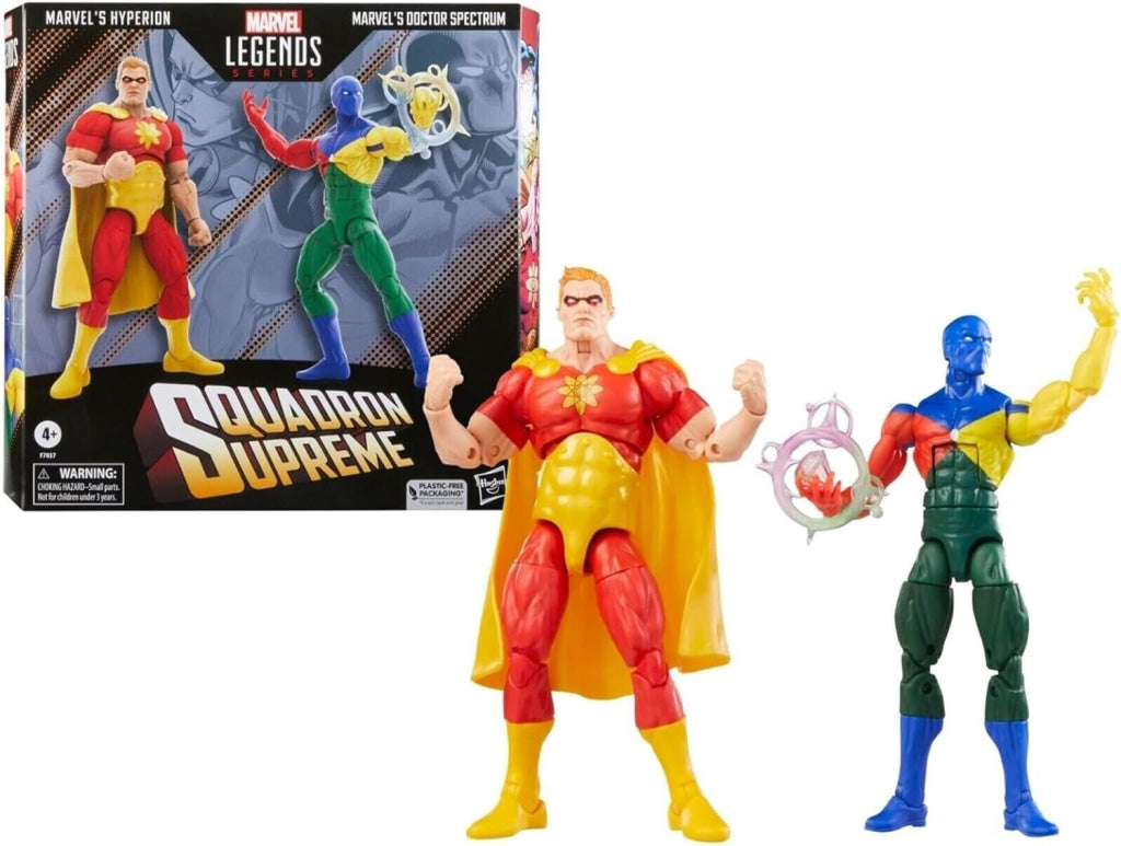 Marvel Legends Series Squadron Supreme Marvel’s Hyperion and Marvel’s Doctor Spectrum - Marvel