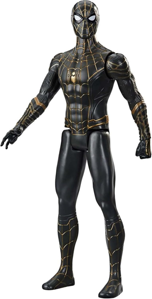 Marvel Spider-Man 3 Movie Titan Hero Series Black & Gold Suit Spider-Man Action Figure - Marvel