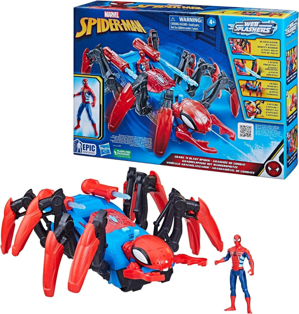Marvel Spider-Man Crawl ’N Blast Spider