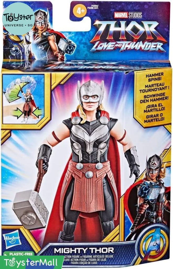 Marvel Studios Thor: Love And Thunder Mighty Thor 6-Inch-Scale Deluxe Action Figure