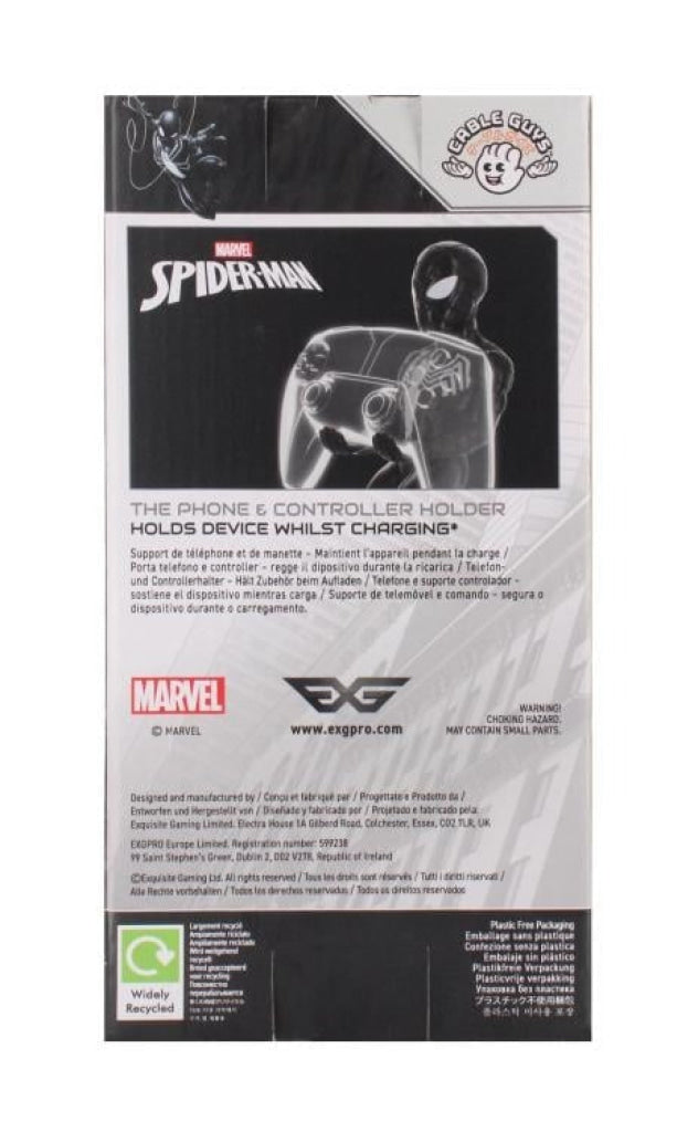 Marvel: Symbiote Spider-Man Cable Guys Holder - Cable Guys