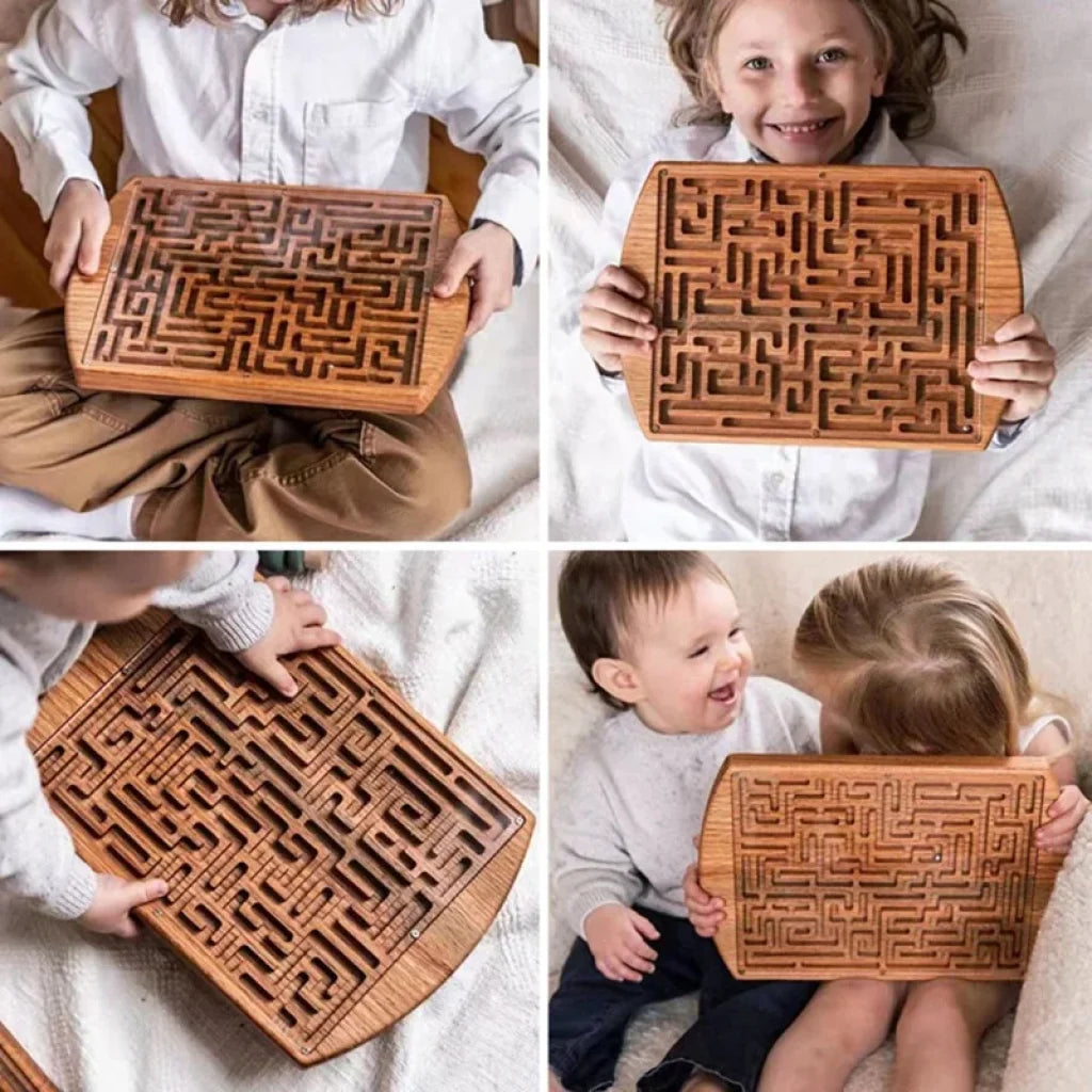 Maze Wooden Board Puzzle