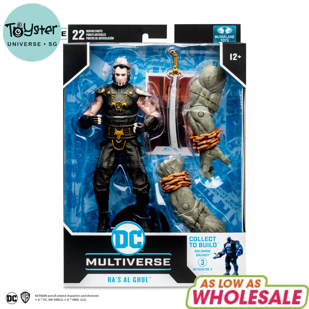 Mcfarlane Dc Multiverse Ras Al Ghul (Batman: Arkham City Build-A)