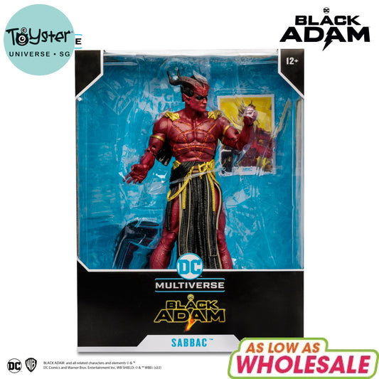 Mcfarlane Dc Multiverse Sabbac Megafig Black Adam (Movie) Comics