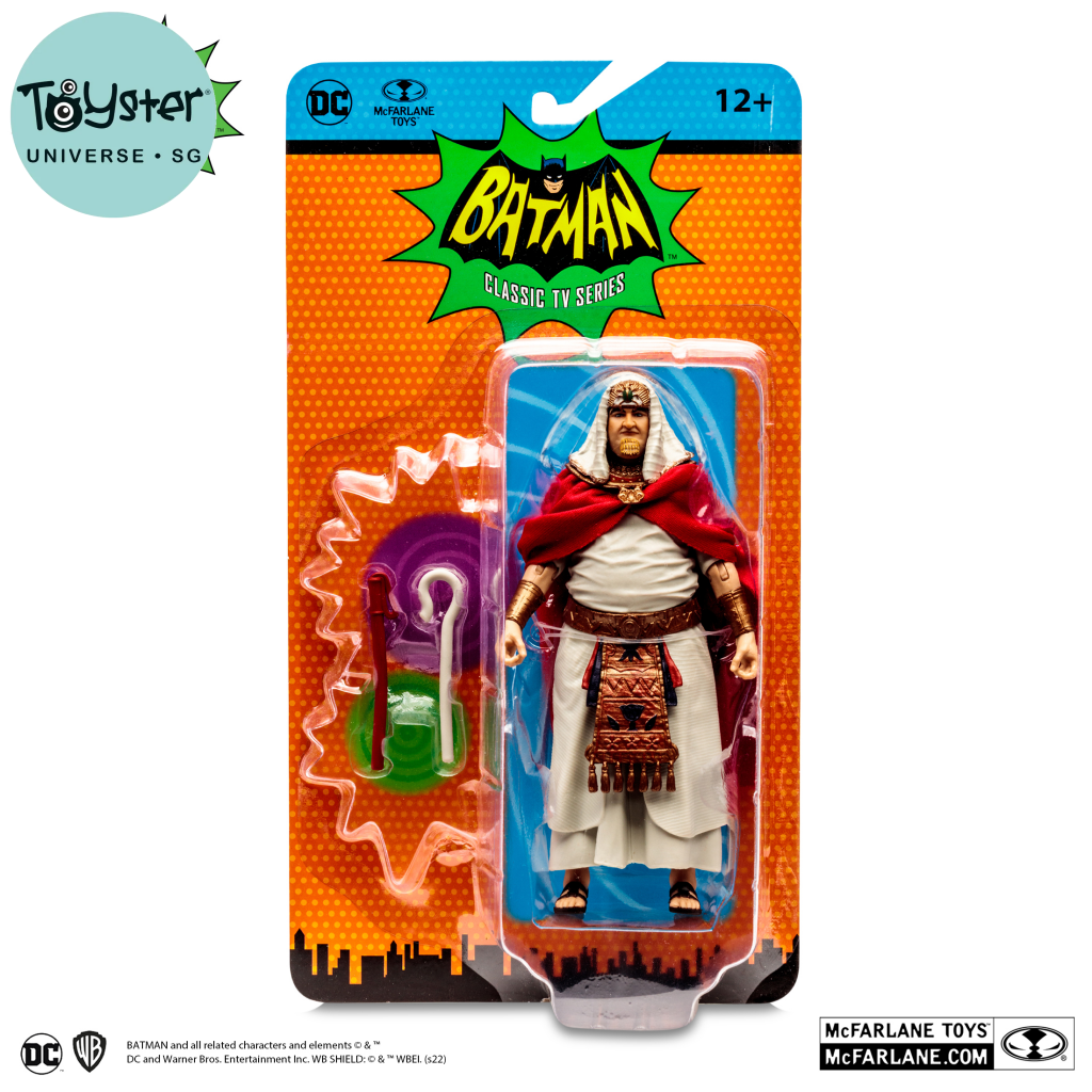 Mcfarlane Dc Retro Batman 66 6 Inch Figure - King Tut