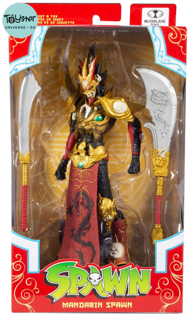 Dc Mcfarlane Sprawn 7 Inch Mandarin Spawn Comics