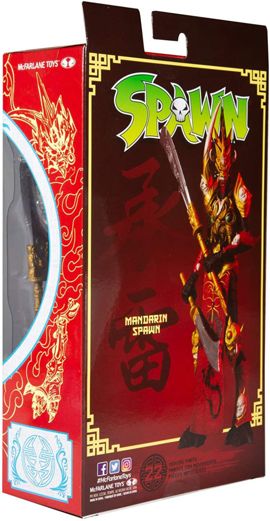 Dc Mcfarlane Sprawn 7 Inch Mandarin Spawn Comics