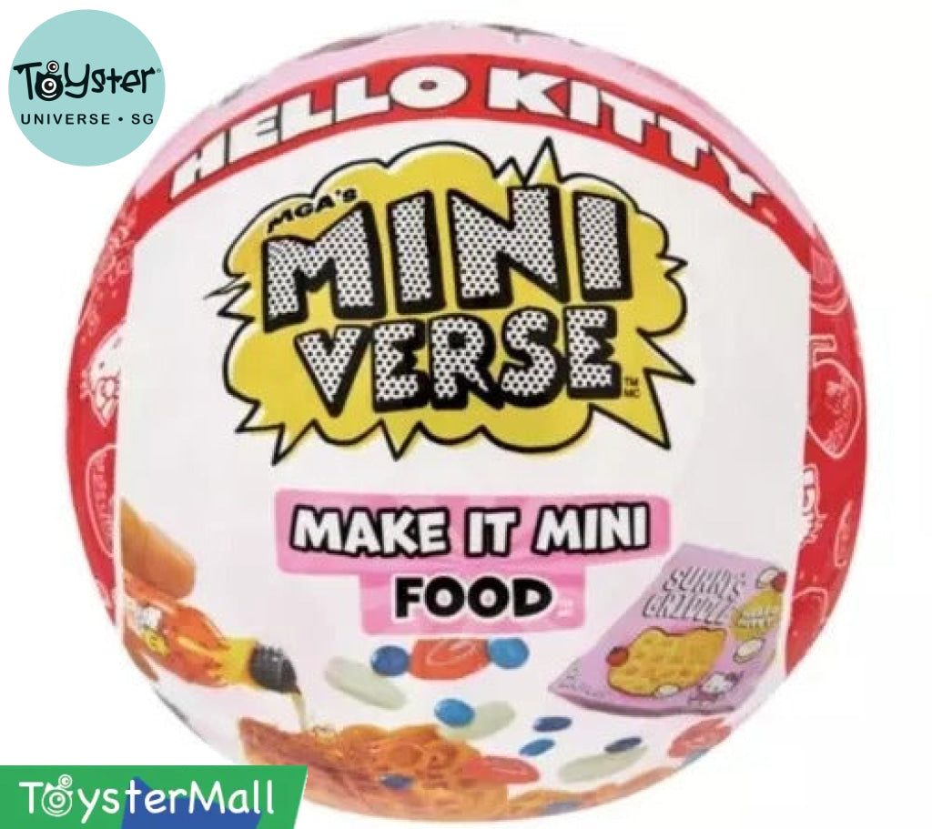 Mga’s Miniverse Make It Mini Food Hello Kitty 1 Piece Mga