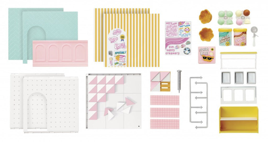 MGA’s Miniverse Spaces Starter Pack - Ice Cream Shop - MGA Miniverse