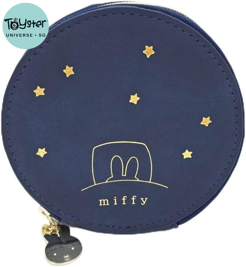 Miffy Good Night Series Coin Pouch - Blue Miffy
