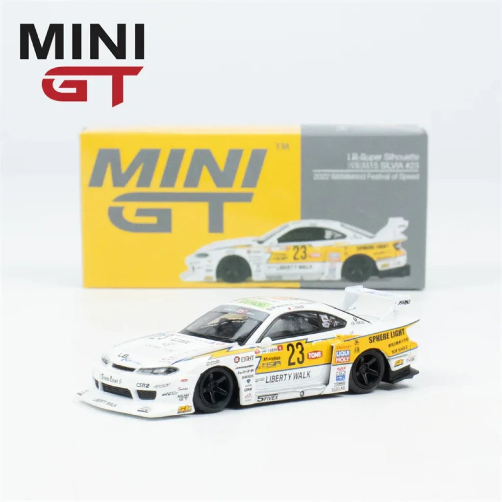 Mini Gt 1:64 Lb-Super Silhouette S15 #23 2022 Diecast Model Car