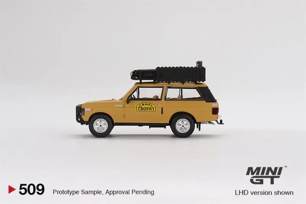 Mini Gt 1:64 Ran Rover 1982 Camel Trophy Papua New Guinea Team Usa Lhd Model Car