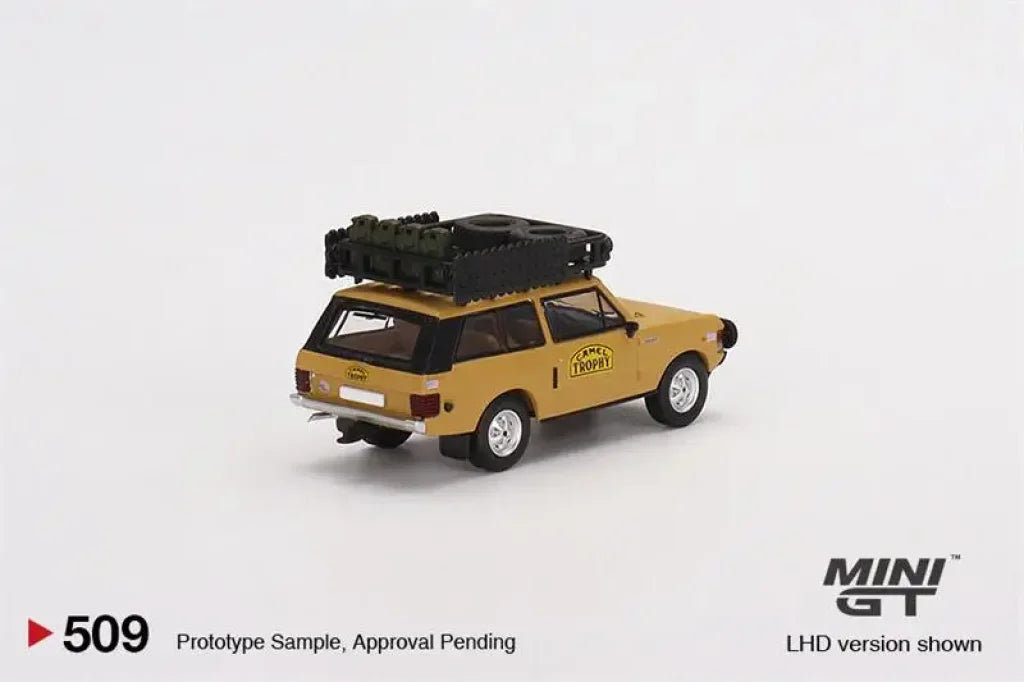 Mini Gt 1:64 Ran Rover 1982 Camel Trophy Papua New Guinea Team Usa Lhd Model Car