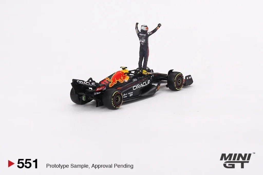 Mini Gt 1:64 Rb Racing Rb18 2022 Monaco Grand Prix 3Rd Place Diecast Model Car