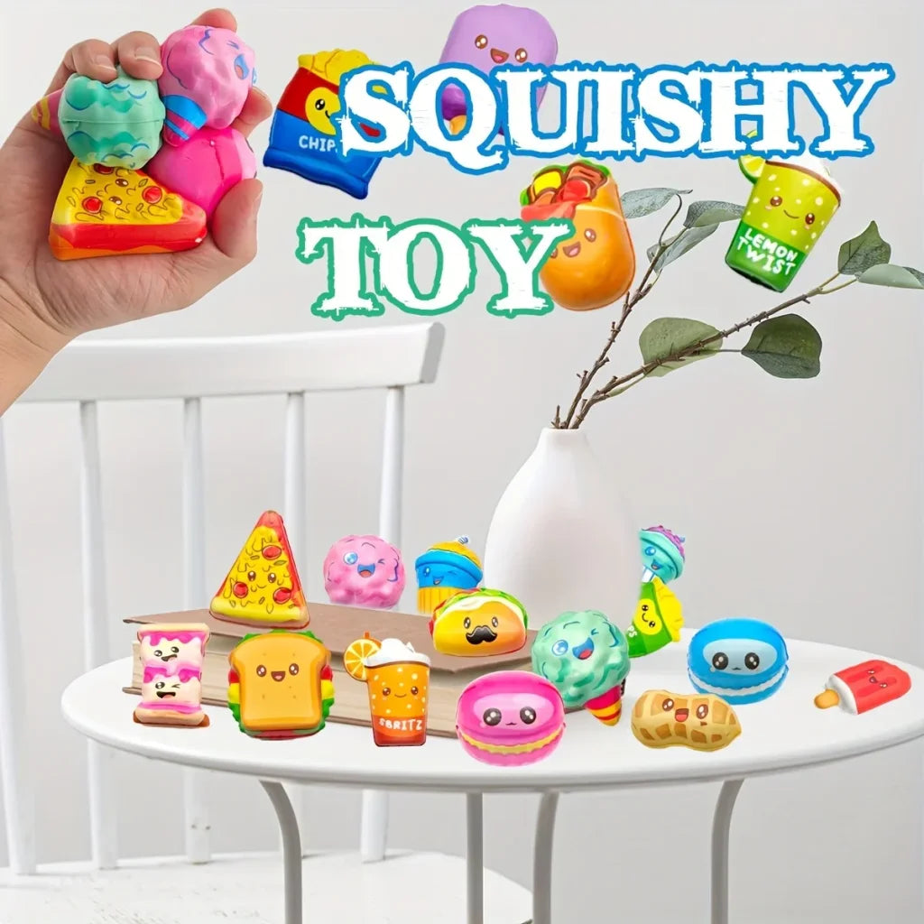 Mini Squishy 12pcs Pack - random 12pcs / China Mainland