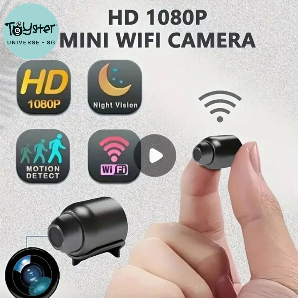 Mini Wifi Camera Baby Monitor Night Vision 1080P Hd